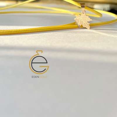 گردنبند برگ پاییزی