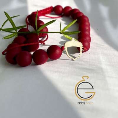 دستبند بلوط طلا ۱۸ عیار