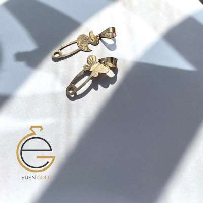 گردنبند کودک مدل سنجاقی