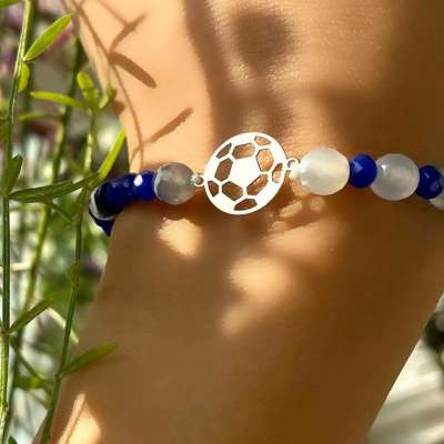 دستبند مدل توپ طلا ۱۸ عیار