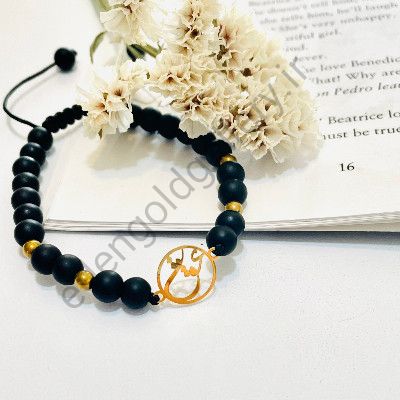 دستبند طرح دایره و عشق