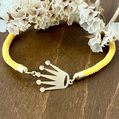 دستبند طرح تاج