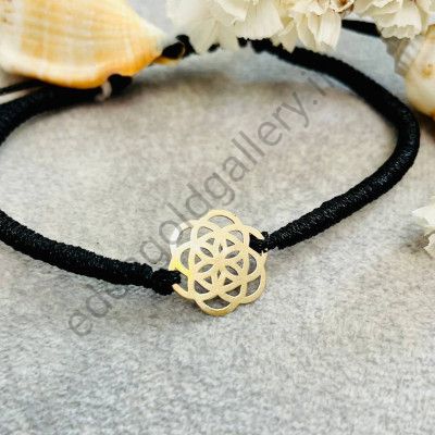 دستبند طرح گل