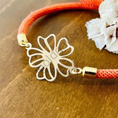 دستبند طرح گل