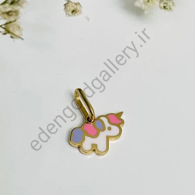 پلاک طلا یونی کورن