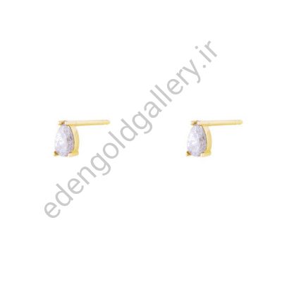 گوشواره میخی نگین دار