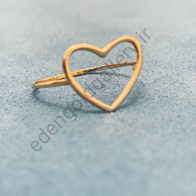 انگشتر طرح قلب کد T402-431
