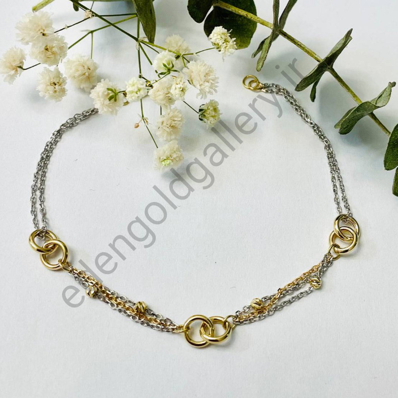 دستبند طلا زنجیری زنانه