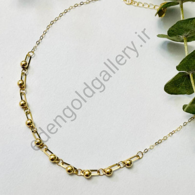 دستبند طلا گوی دار