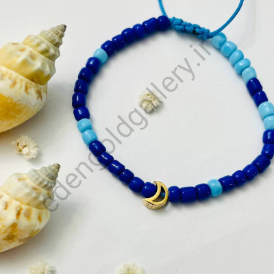 دستبند طلا طرح ماه