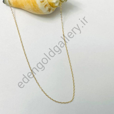 زنجیر طلا ساده 45 سانت کد 525