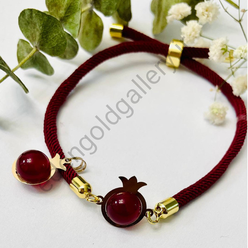 ست دستبند و گردنبند انار