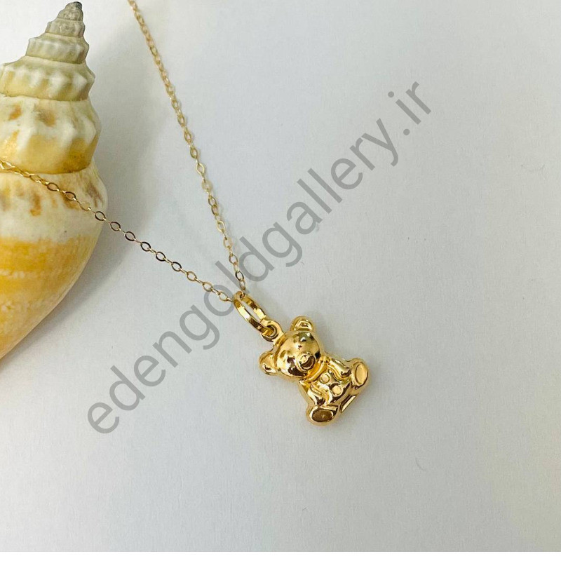 پلاک طلا طرح مارکو