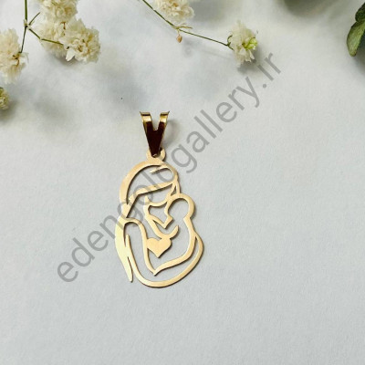 پلاک طلا مادر و بچه