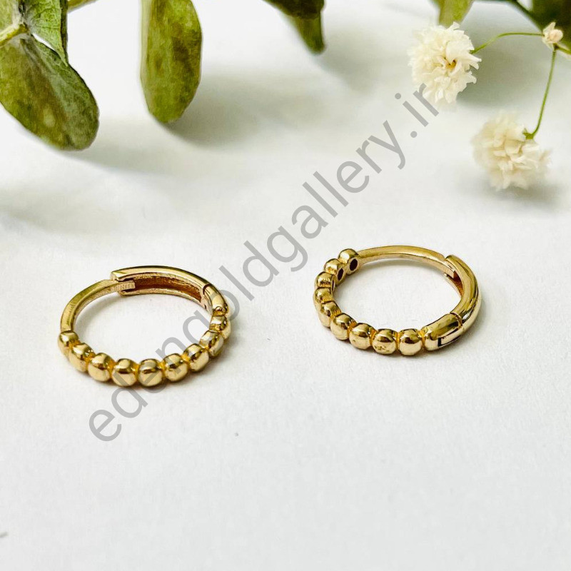 گوشواره کلیپسی طلا امگا