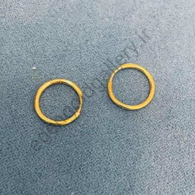 گوشواره حلقه ای ساده کد T402.446