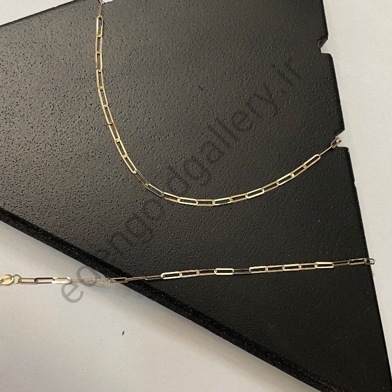 دستبند طلا پی پر کد 824