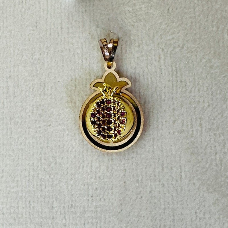 پلاک انار طلا کد 997