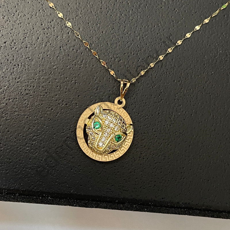 پلاک طلا و سنگ پنتر