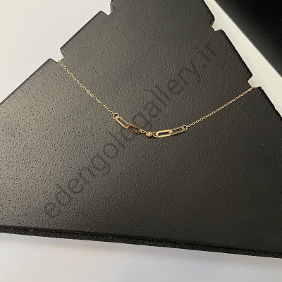 گردنبند متصل 4 بیضی و گوی